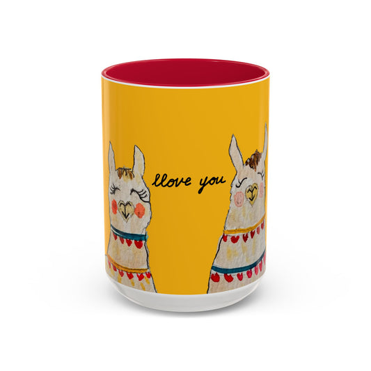 Llove You Accent Mugs