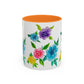 Spring Roses Accent Mug