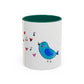 Singing Bird Accent Mug