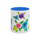 Spring Roses Accent Mug