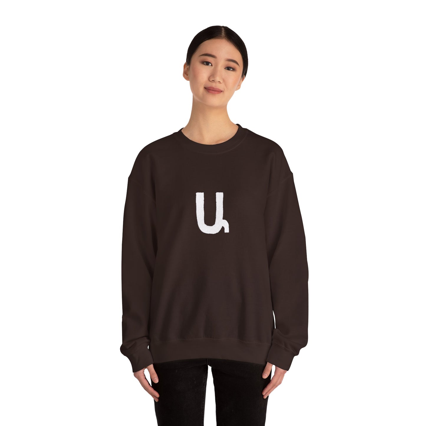 Custom Armenian Letter Unisex Sweatshirt Neutral Colors