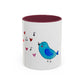 Singing Bird Accent Mug