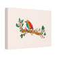Bright Bird on a Branch Canvas Print
