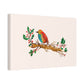 Bright Bird on a Branch Canvas Print