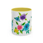 Spring Roses Accent Mug