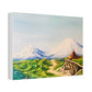Mount Ararat Stretched Canvas