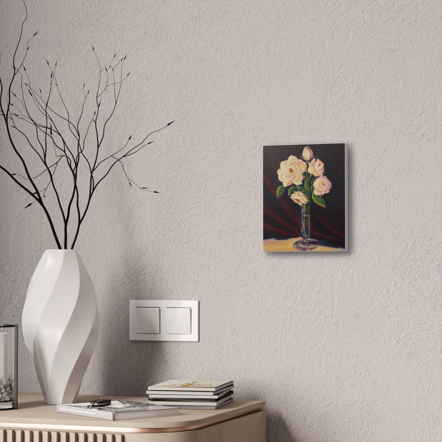 Five Roses Canvas Print