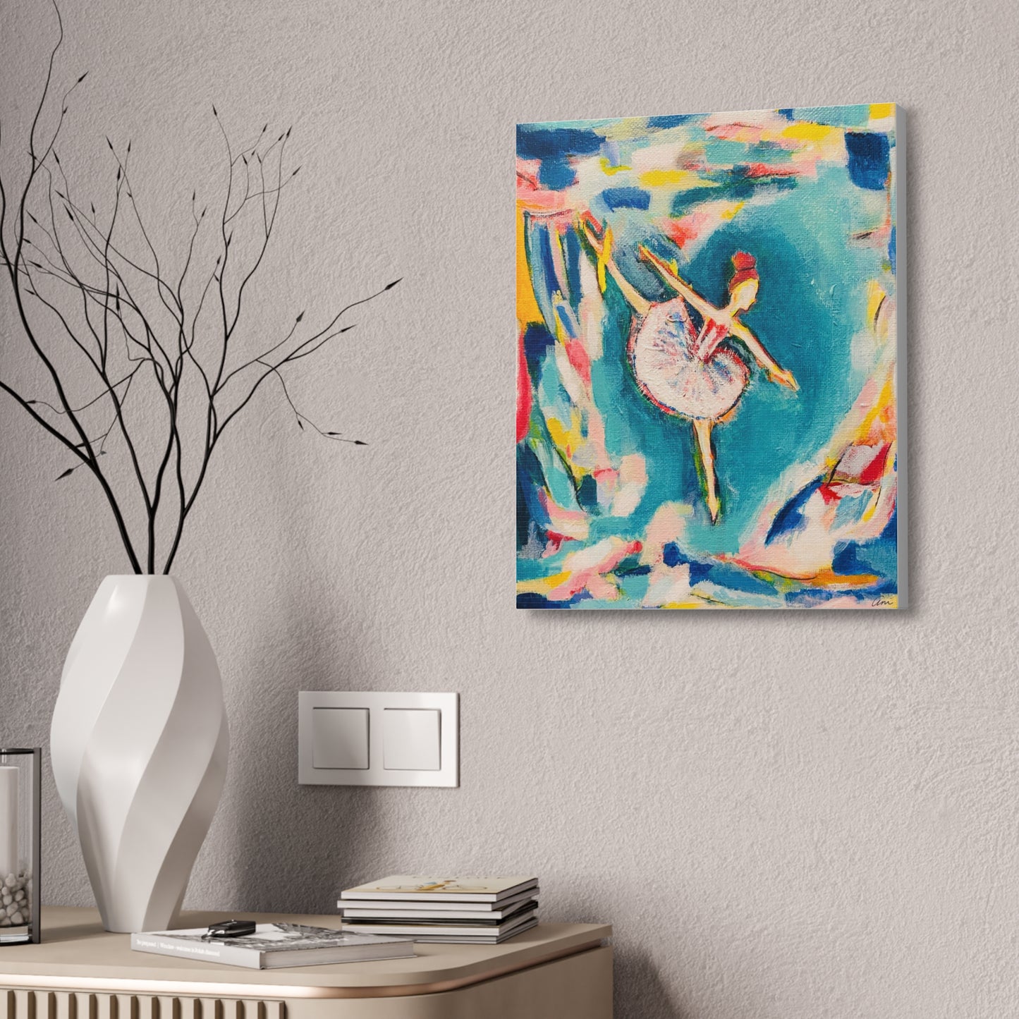 Ballerina Canvas Print