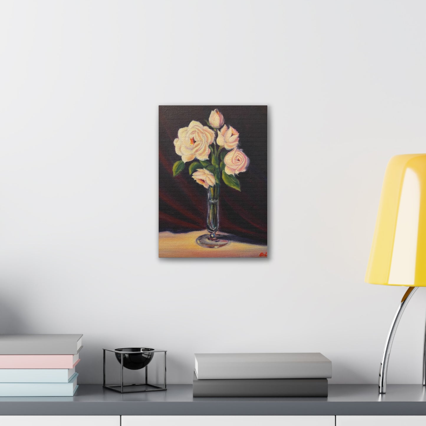 Five Roses Canvas Print