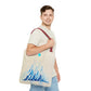 Winter Horizon Cream Tote Bag