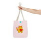 A Cat and a Heart Tote Bag