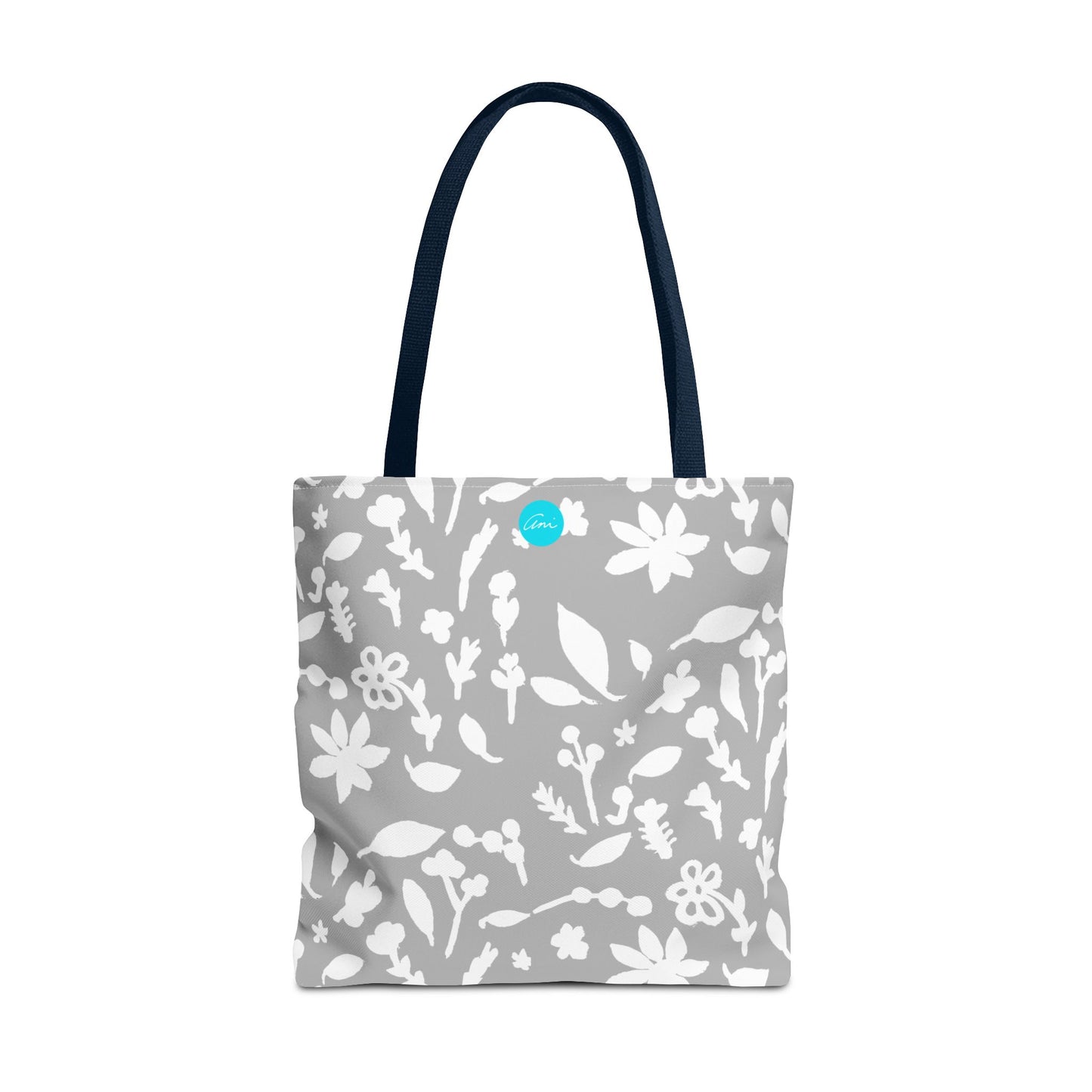 Light Grey Fall Foliage Tote Bag