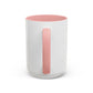 Bright Bird on a Branch Accent Coffee Mug