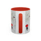 The Red Umbrella Accent Coffee Mug