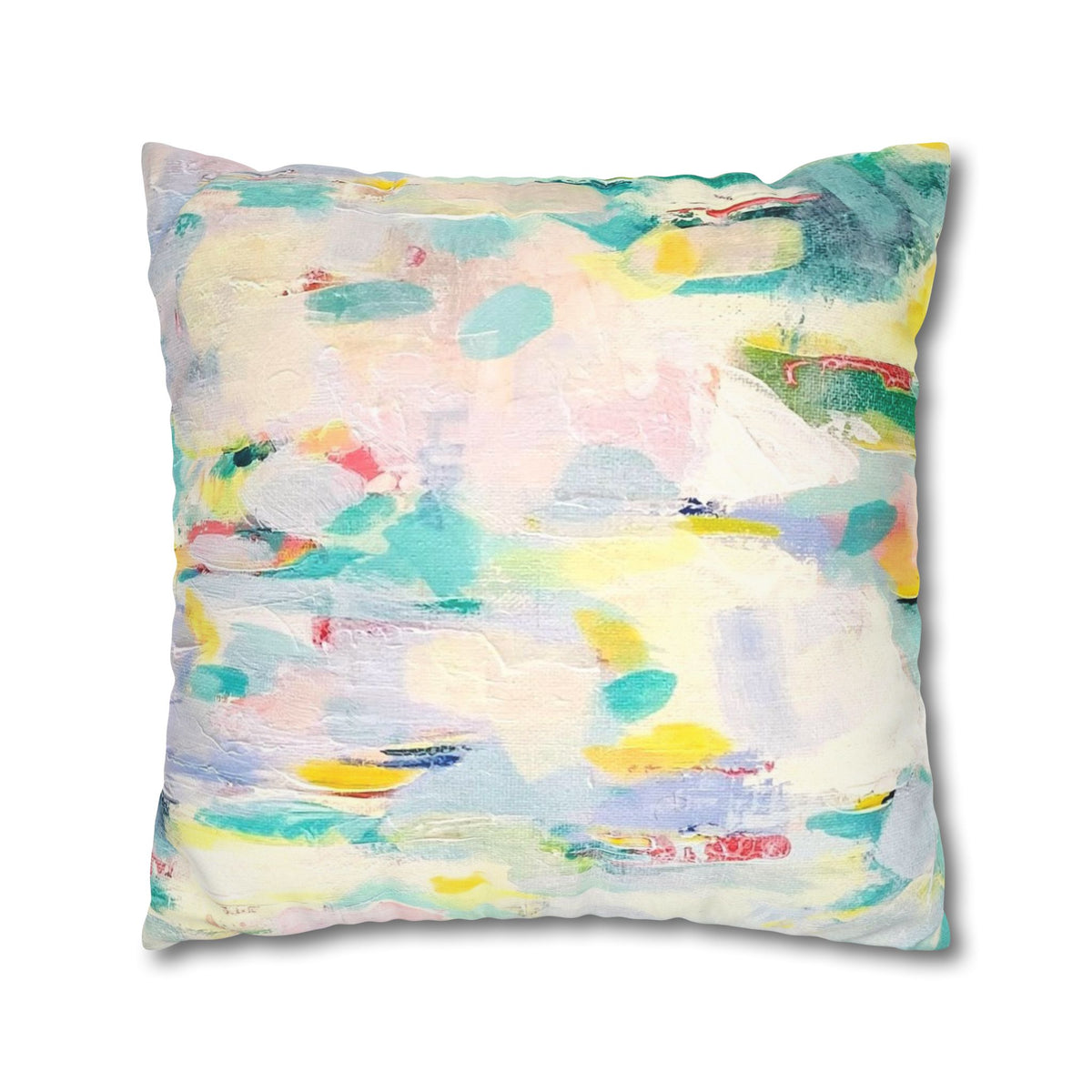 Abstract Suede Square Pillowcase