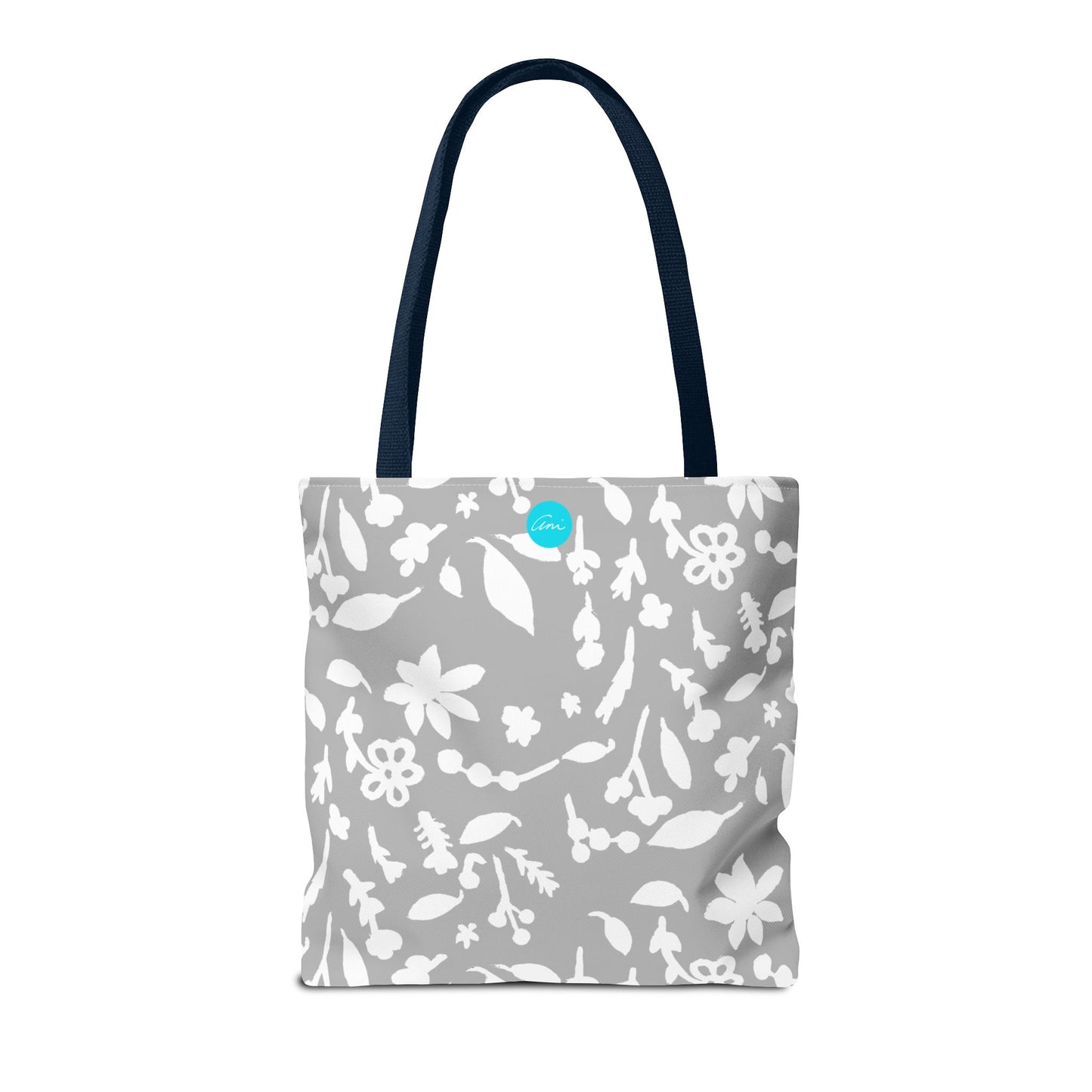 Light Grey Fall Foliage Tote Bag