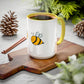 Two Honeybees Accent Mug