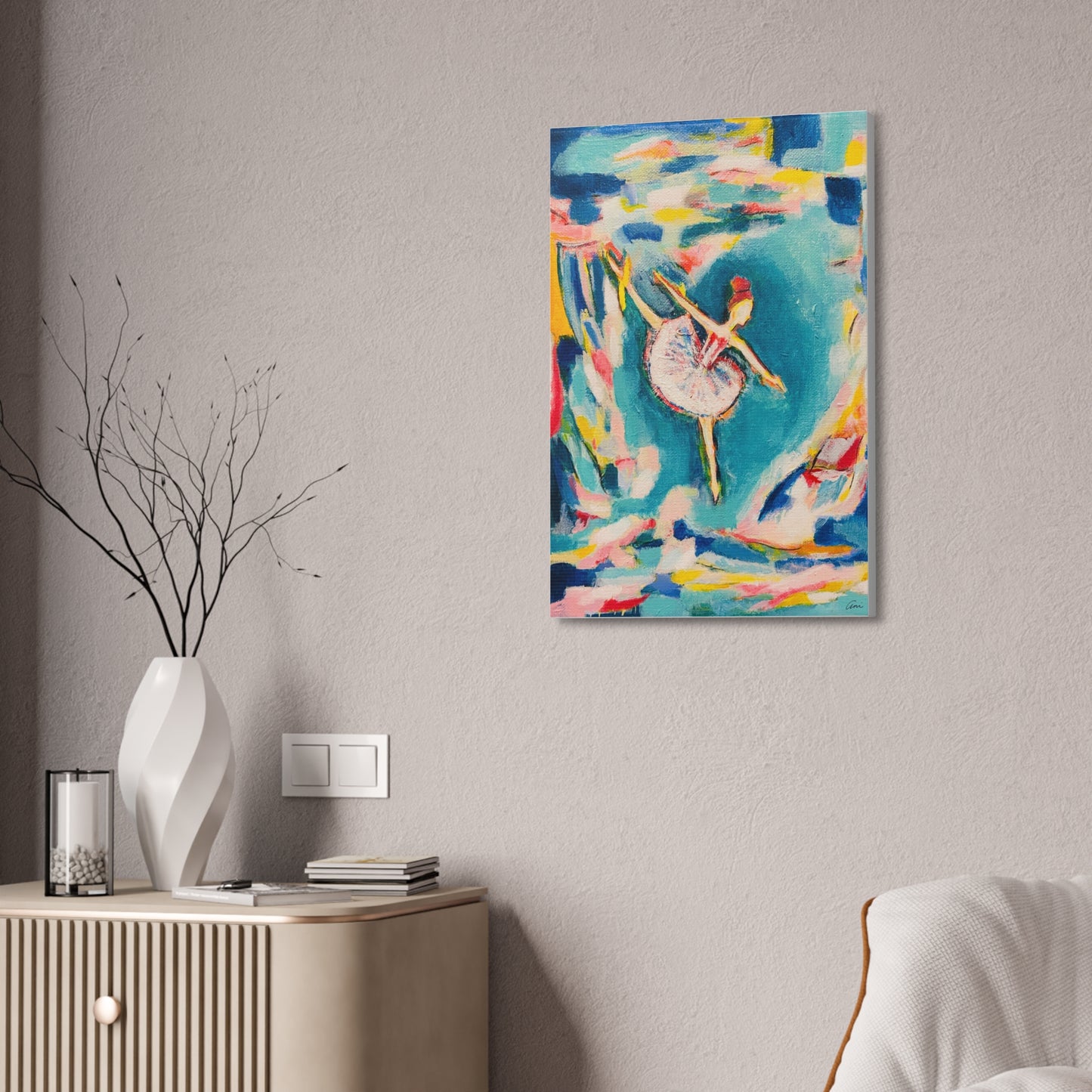 Ballerina Canvas Print