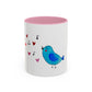 Singing Bird Accent Mug