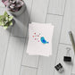 Blue Singing Bird Postcard Bundles with Envelopes