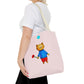 Bear with a Rose Tote Bag
