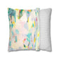 Abstract Suede Square Pillowcase