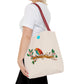 Bright Bird on a Branch Tote Bag