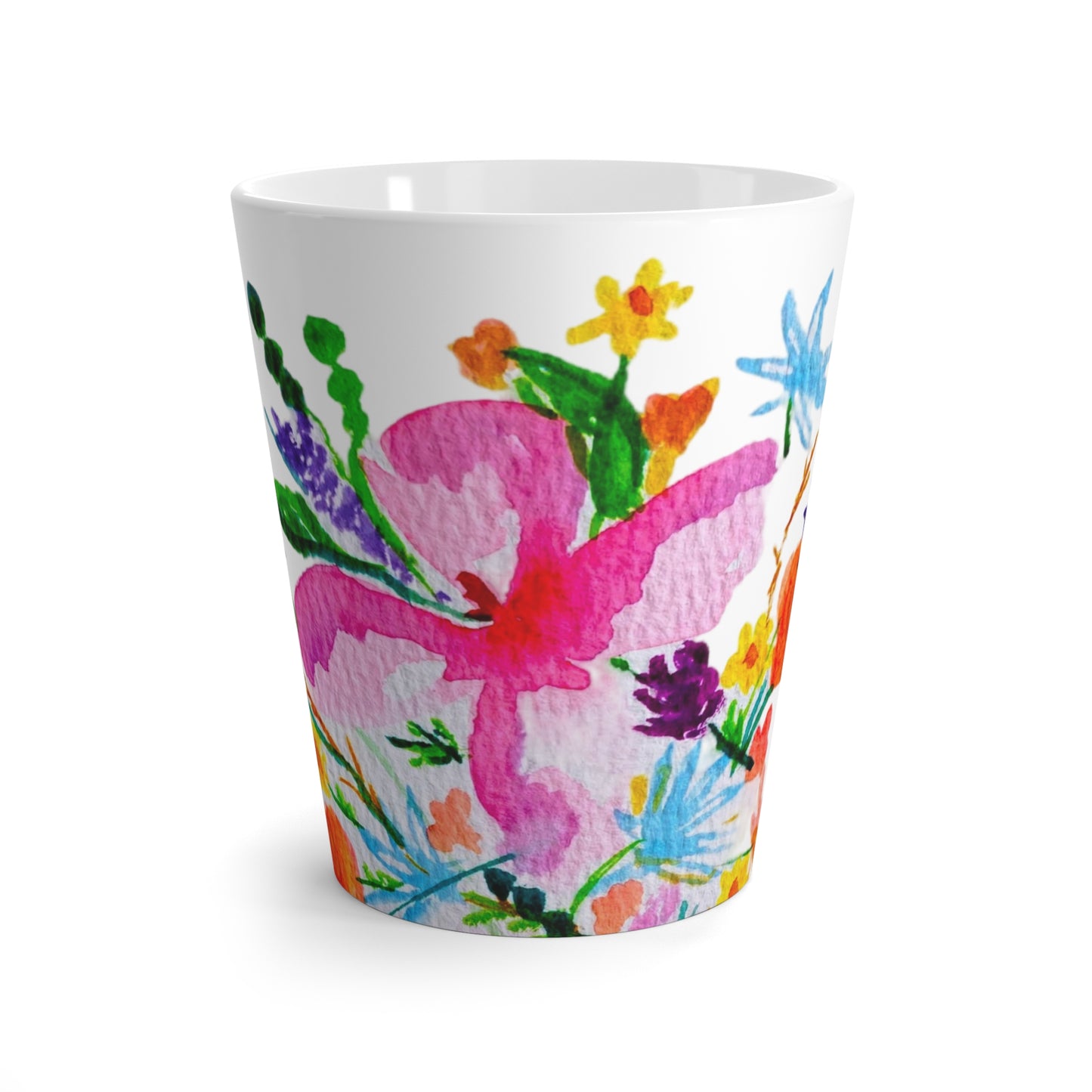 Summer Bouquet Latte Mug