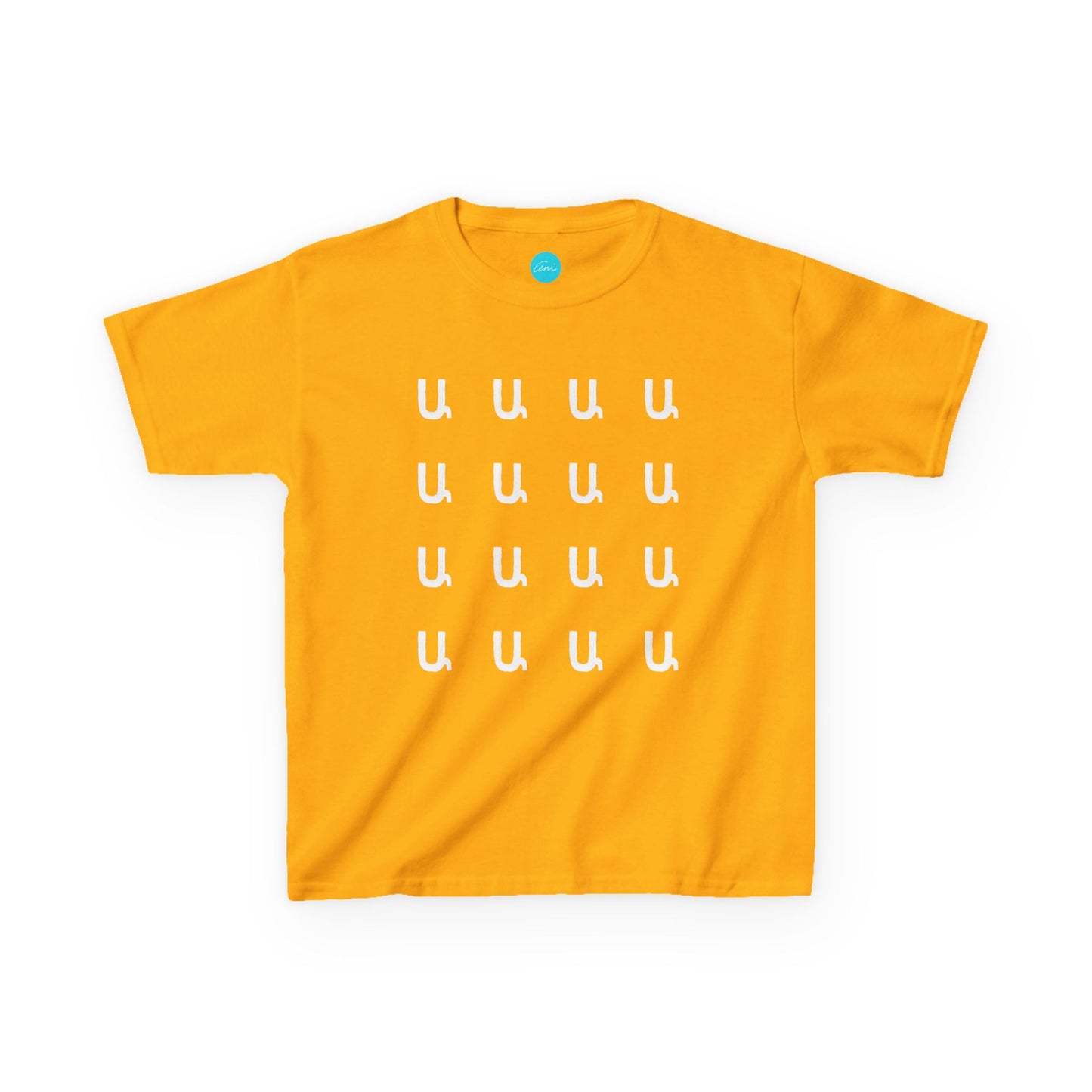 Custom Armenian Letter Kids Cotton™ Tee Warm Colors
