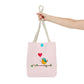 Bird with a Heart Balloon Tote Bag