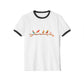 Birds on a Branch Unisex Cotton Ringer T-Shirt