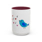 Singing Bird Accent Mug