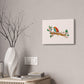 Bright Bird on a Branch Canvas Print