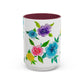 Spring Roses Accent Mug