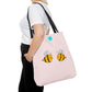 Two Honeybees Tote Bag