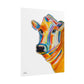 Colorful Cow Rolled Poster