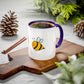 Two Honeybees Accent Mug