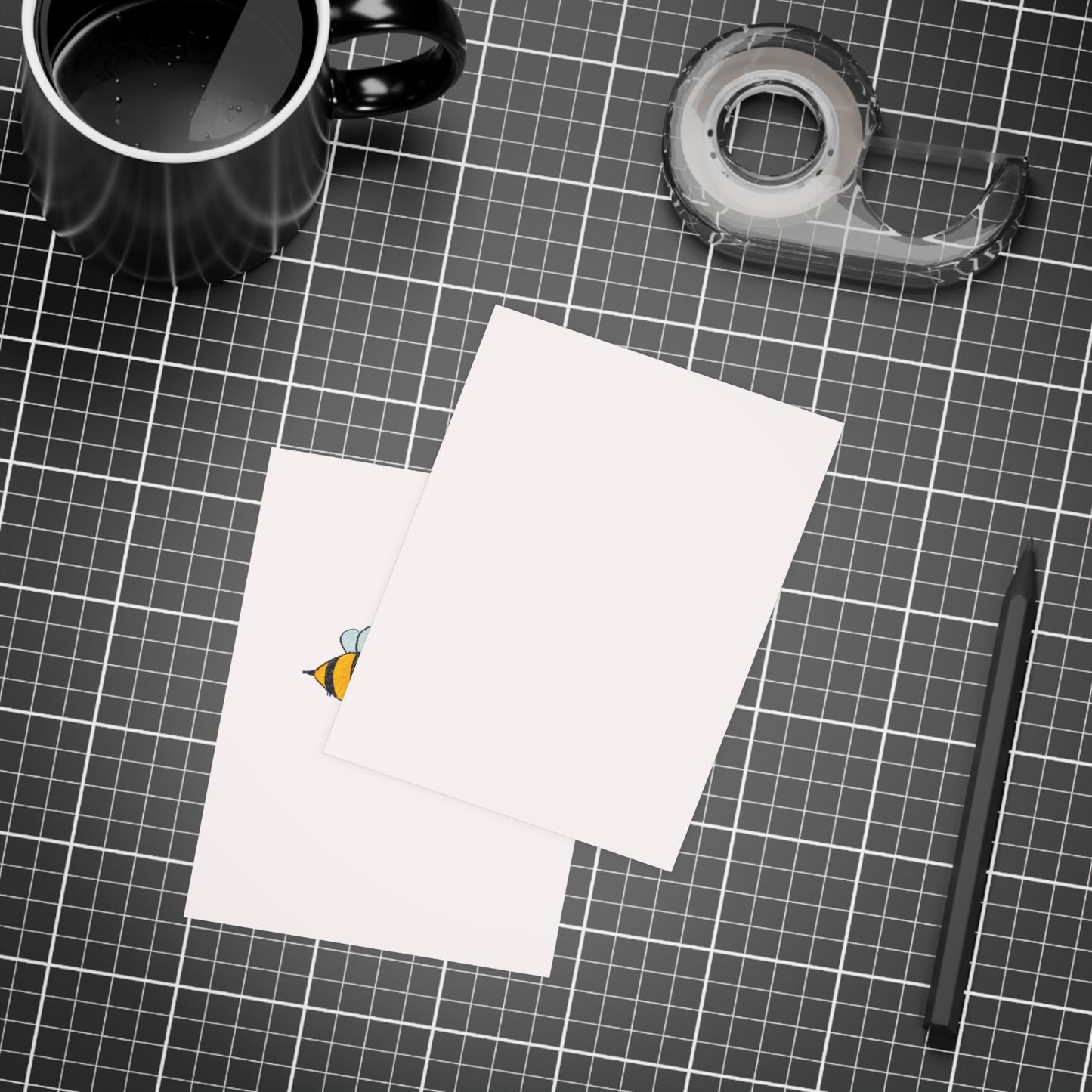 Two Honeybees Postcard Bundles with Envelopes