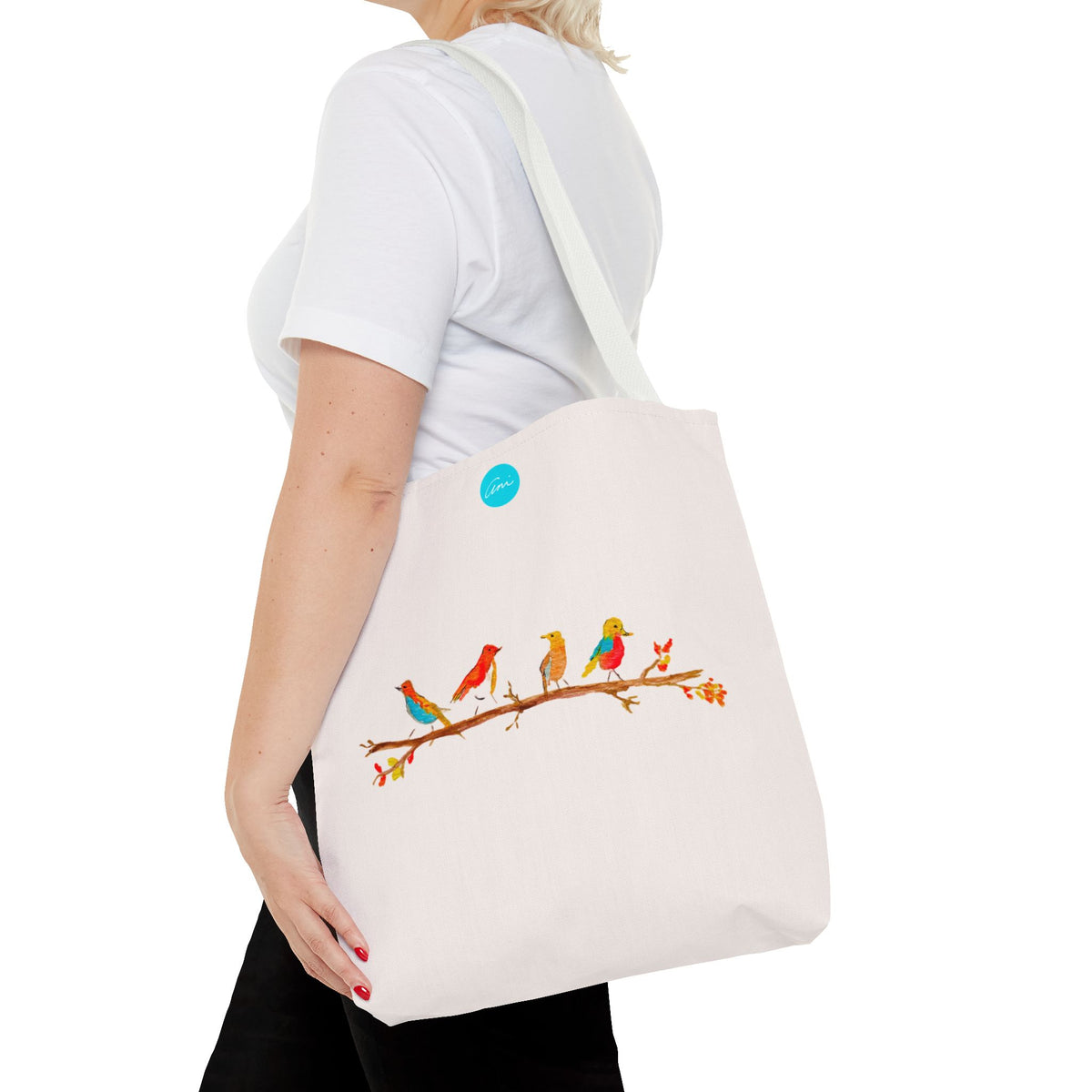 Birds on a Branch Tote Bag