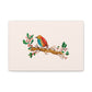 Bright Bird on a Branch Canvas Print