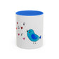 Singing Bird Accent Mug