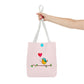 Bird with a Heart Balloon Tote Bag