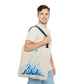 Winter Horizon Cream Tote Bag