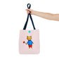 Bear with a Rose Tote Bag