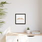 Birds on a Branch Gallery Canvas Print with Frame