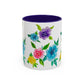 Spring Roses Accent Mug