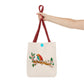 Bright Bird on a Branch Tote Bag