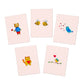 5-Pack Variety Greeting Cards with Envelopes