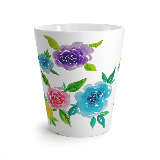 Spring Roses Latte Mug
