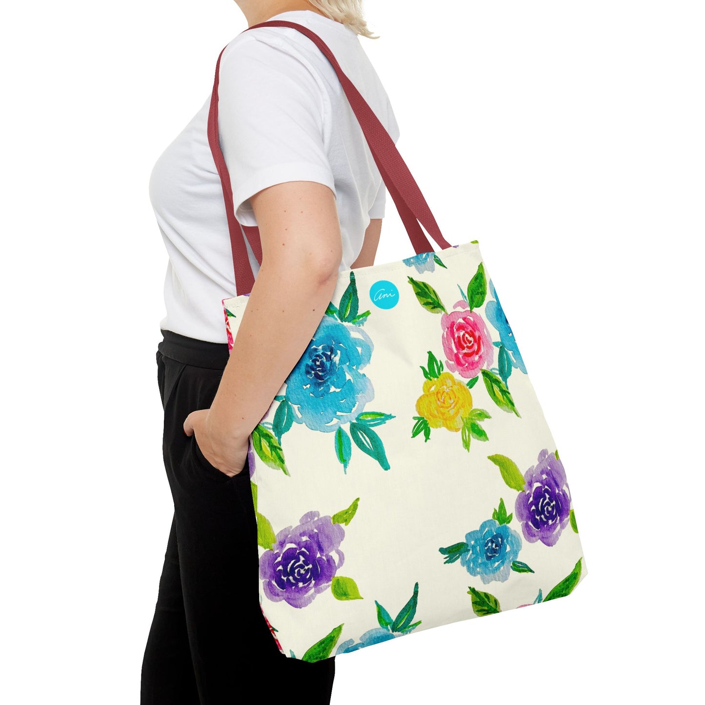 Spring Roses Ivory Tote Bag
